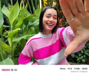 Xiaomi Redmi 15 5G camera