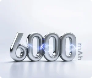 Realme P3 5G Battery 6000mAh with 45W Fast Charging