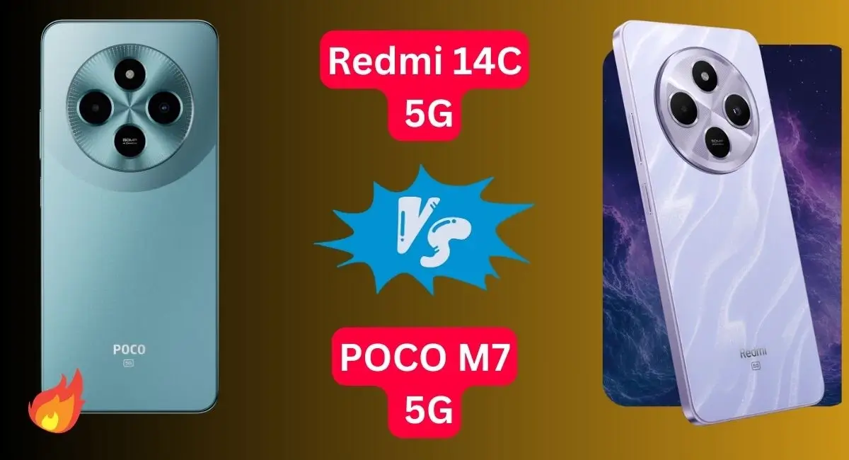 Redmi 14C 5G vs Poco M7 5G real-life comparison