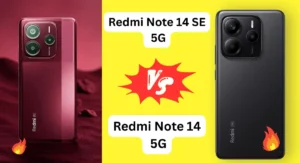 Redmi Note 14 SE 5G vs Redmi Note 14 5G full comparison India 2025