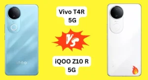 Vivo T4R vs iQOO Z10R real life comparison India
