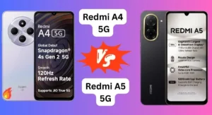 Redmi A4 5G vs Redmi A5 full comparison India price display battery performance difference