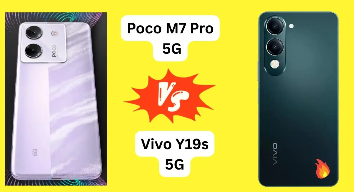 Poco M7 Pro 5G vs Vivo Y19s 5G full comparison India 2026 best budget 5G phone