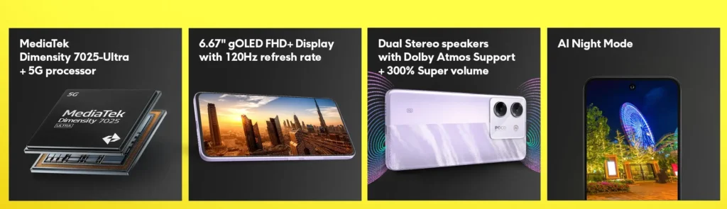 Poco M7 Pro 5G vs Vivo Y19s 5G price comparison India 2026