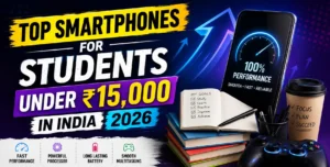 Best budget student phone under 15000 in India 2026 for online classes and multitasking