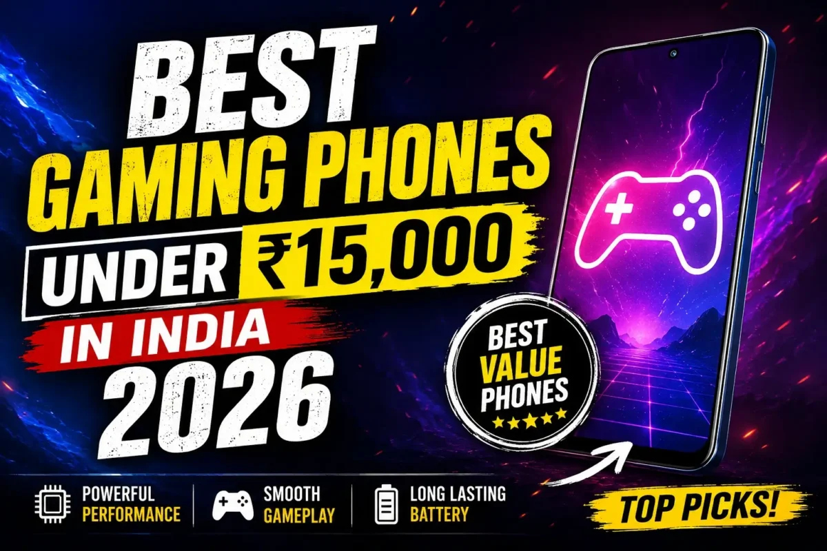 Best Gaming Phones Under ₹15,000 in India 2026 for BGMI and high FPS gaming