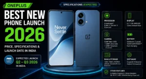 OnePlus upcoming phone specifications in India 2026 display camera battery details