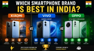Which smartphone brand is best in India 2026 Xiaomi Vivo Oppo