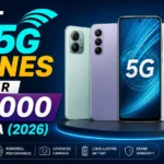 Best 5G phones under ₹30,000 in India (2026) with top camera, gaming performance and long battery life