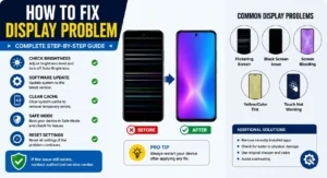 How to fix Vivo display problem including screen flickering and touch display issues