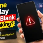 Realme display going blank issue fixed using HW force restart solution in India