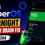 Redmi HyperOS overnight battery drain fix in India with standby battery saving settings