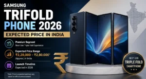 Samsung Trifold Phone 2026 expected price in India