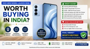 Vivo New Model Launch 2026 review worth buying in India with price and specifications
