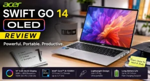 Acer Swift Go 14 OLED laptop review for work productivity and college students
