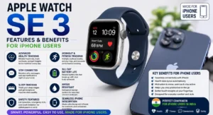 Apple Watch SE 3 features and benefits for iPhone users