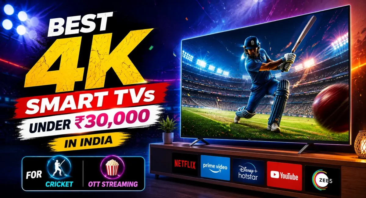 Best 4K Smart TV Under 30000