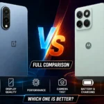 OnePlus Nord CE 6 vs Motorola Edge 70 Fusion comparison India 2026