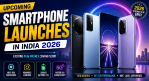 Upcoming smartphone launches in India with expected launch dates, prices and specifications for 2026