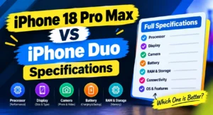 iPhone 18 Pro Max vs iPhone Duo India : Mobile Comparison Reviews