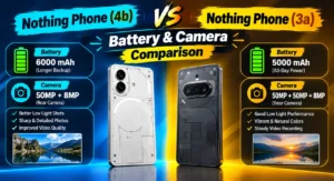 Nothing Phone 4b vs Nothing Phone 3a : Mobile Comparison Reviews