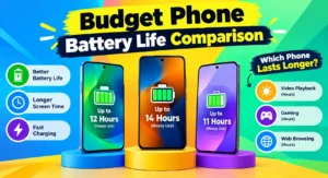 Top 3 Budget Smartphones : Mobile Comparison Reviews