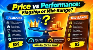 Flagship vs mid-range smartphone performance comparison