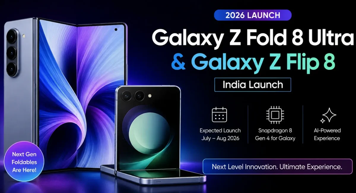 Samsung Galaxy Z Fold 8 Ultra and Galaxy Z Flip 8 India launch price
